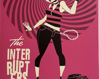 The Interrupters Concert Poster 2023 Fillmore F-1773