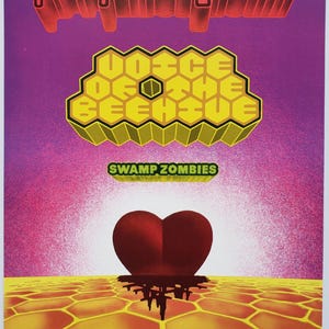 That Petrol Emotion Concert Poster 1989 F-81 Fillmore