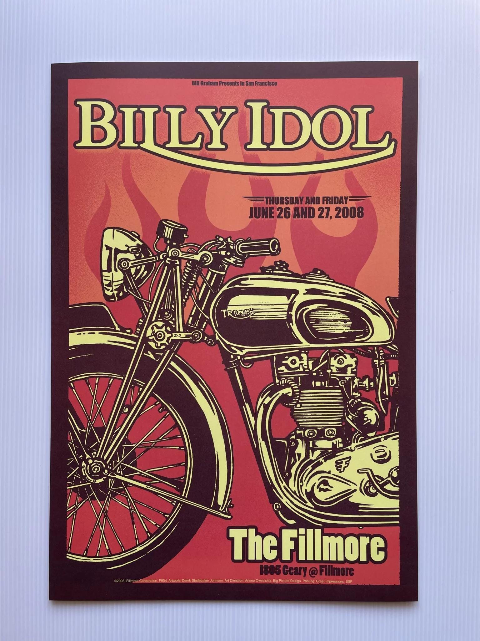 Fillmore poster - Etsy 日本