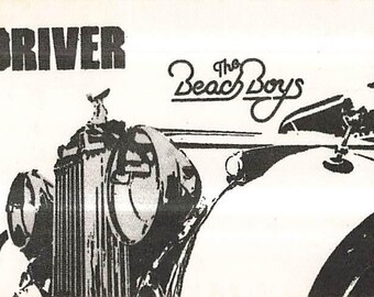 Beach Boys Backstage Pass Driver Pass Variant