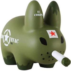 Kidrobot Corpsman 5" Labbit Frank Kozik Limited Edition Vinyl Toy