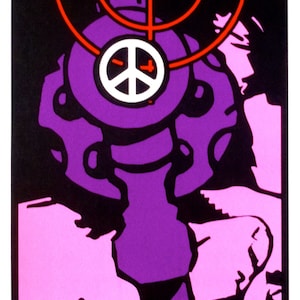 Public Enemy Concert Poster Scott Benge S/N Philly 2003 Vintage poster print - aesthetic music art for home and office wall decor.