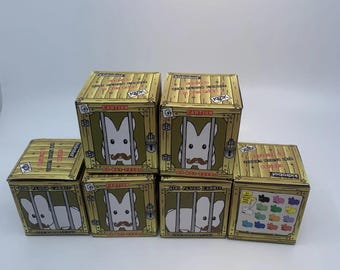 Pack de 6 peluches Kidrobot Mini Labbit