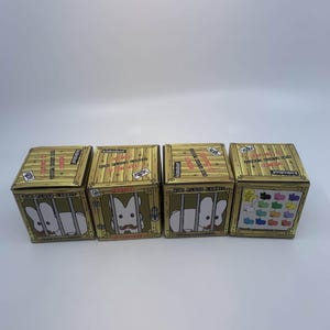 Kidrobot Mini Labbit Plush Bundle of 4