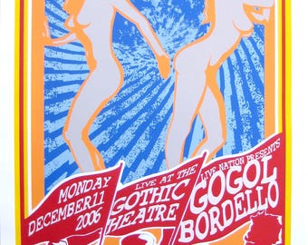 Gogol Bordello Concert Poster 2006