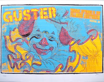 Guster Concert Poster 2007 Denver