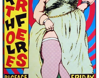 Butthole Surfers Tour POSTER Mighty Bosstones Silkscreen Signed
