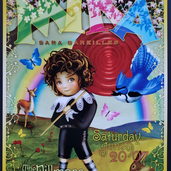 Mika Concert Poster 2007 F-877 Fillmore