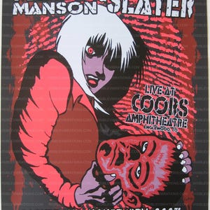 Vintage Marilyn Manson Poster - Etsy