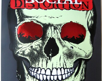 Social Distortion Concert Poster 2001 Denver