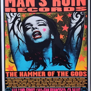Man's Ruin Records - Etsy