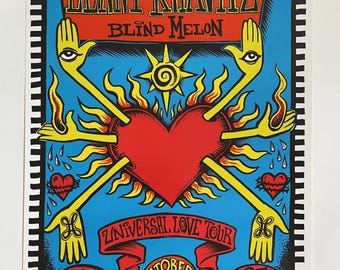 Manifesto del concerto di Lenny Kravitz California 1993 BGP-82