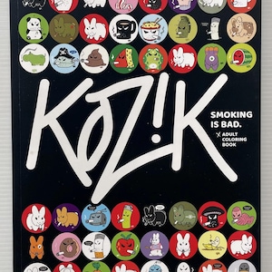 Frank Kozik Coloring Book Labbit