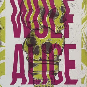 Wolf Alice Concert Poster 2022 F-1729 Fillmore