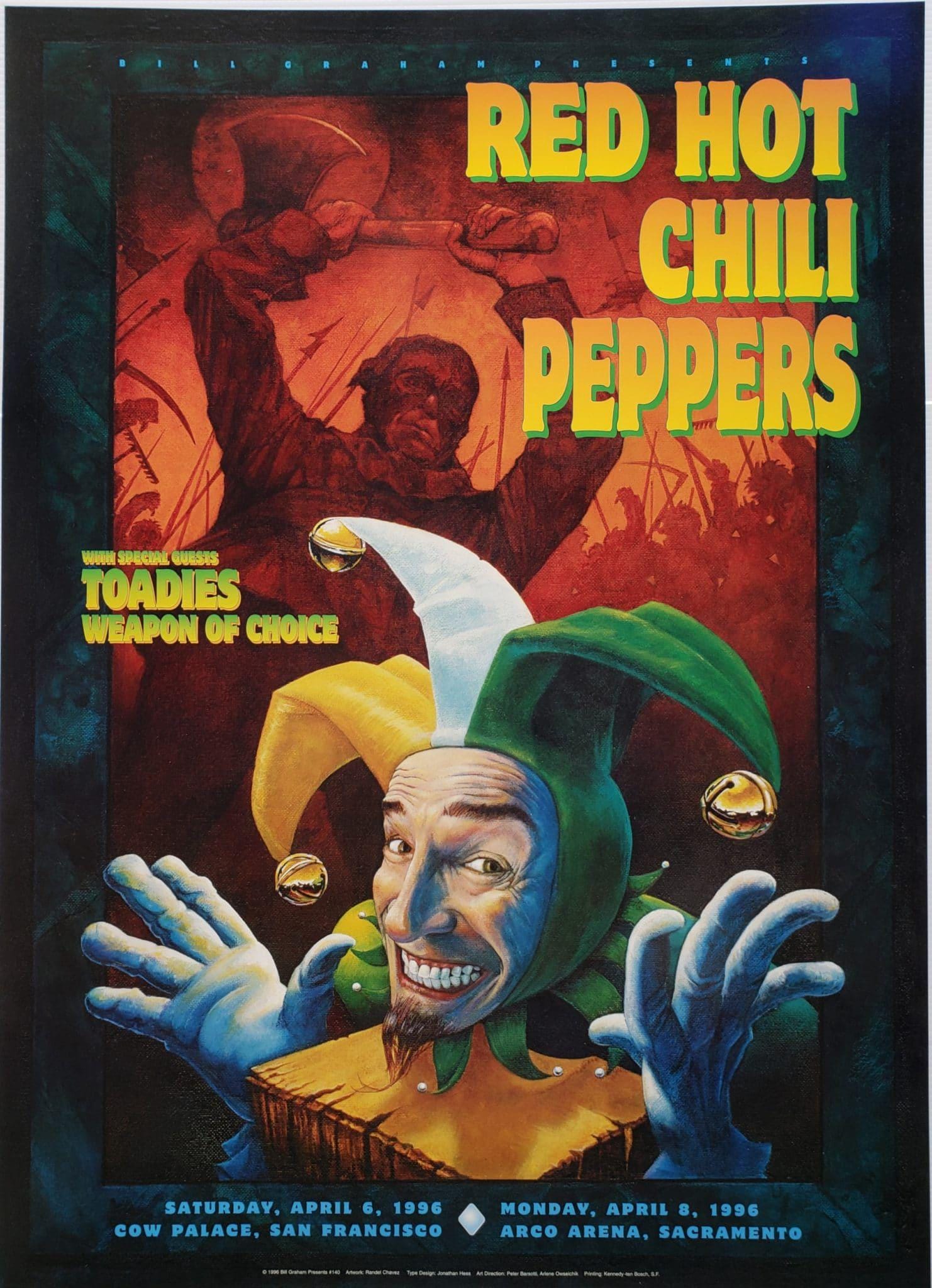 Red Hot Chili Pepper 1996 - Etsy