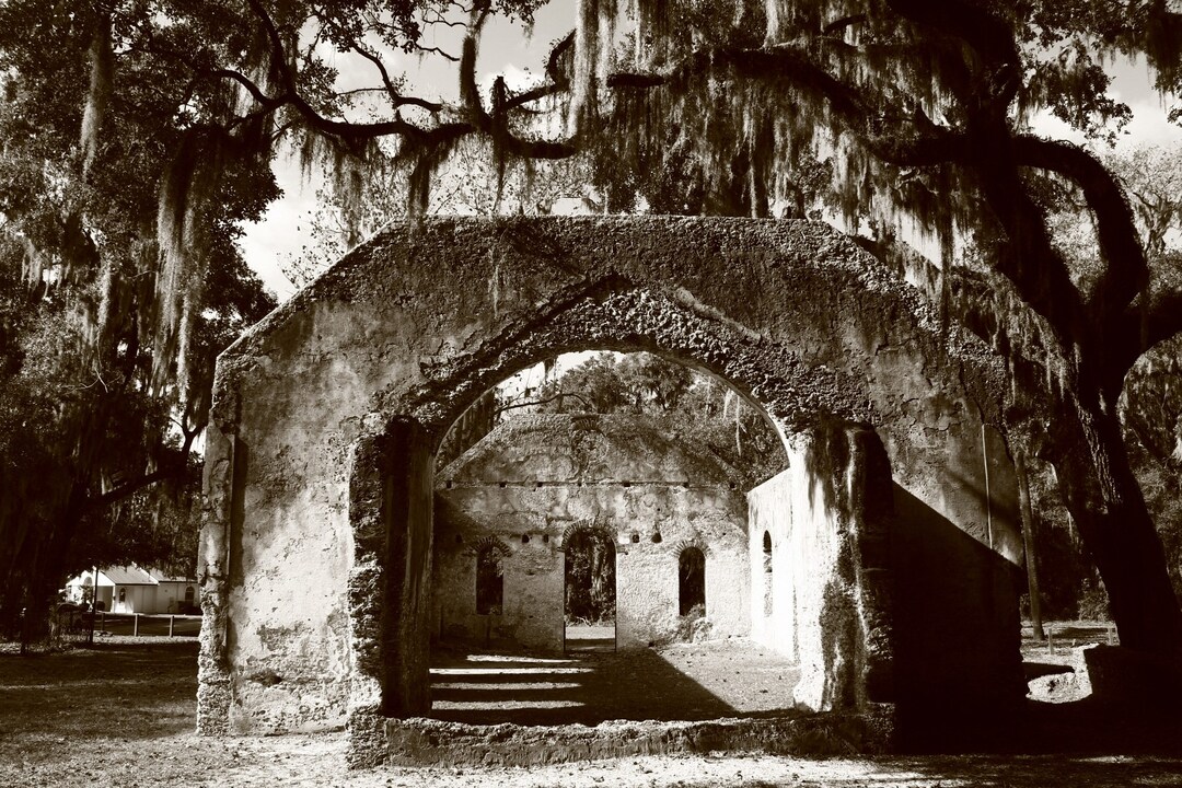 Saint Helena Parish Chapel of Ease Ruins Etsy