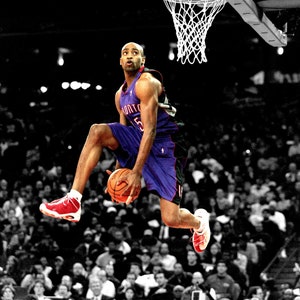 Vince Carter, NBA, Toronto Raptors, poster stampabile, Vinsanity, arte sportiva, download digitale, alta qualità, dunk