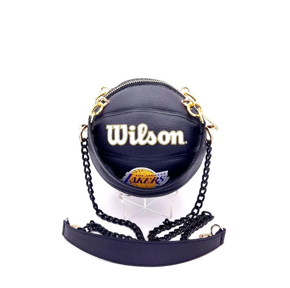 Skills Wilson Nba Lakers Black Basketball Bag With Handles and
