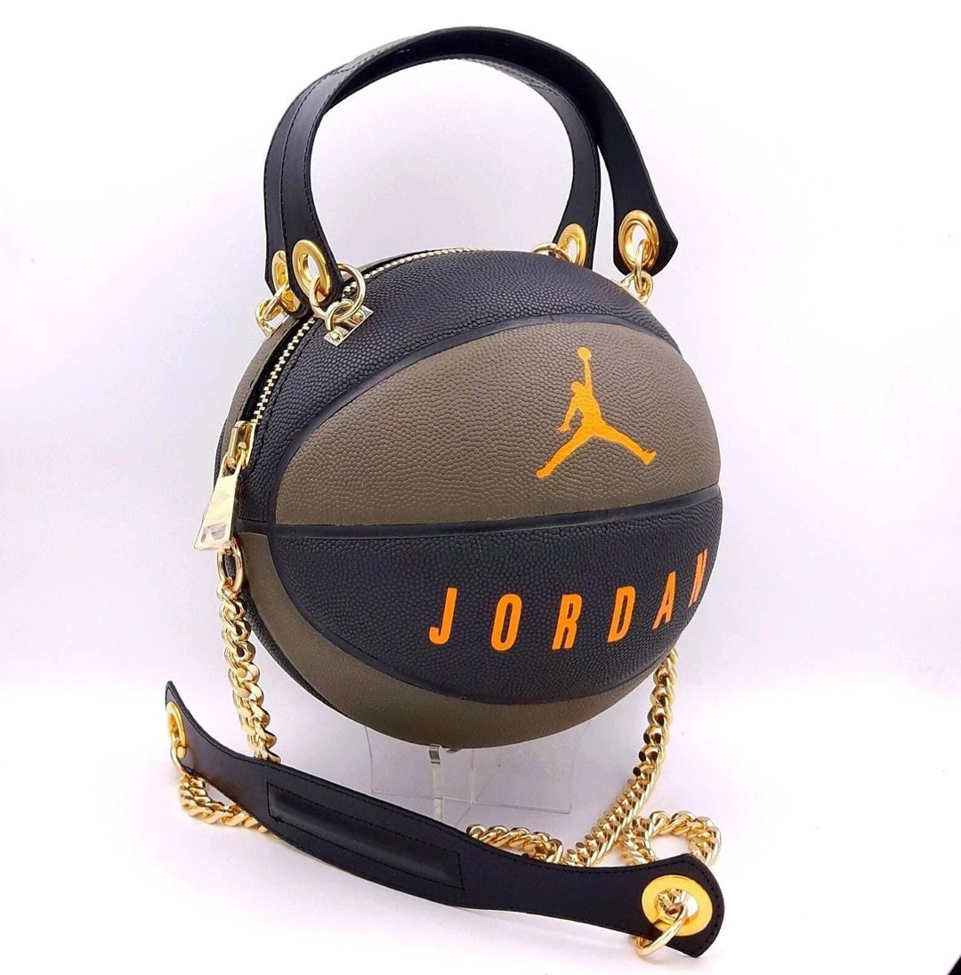 Jordan Ultimate Basketball Bag Black and Army Green With Black