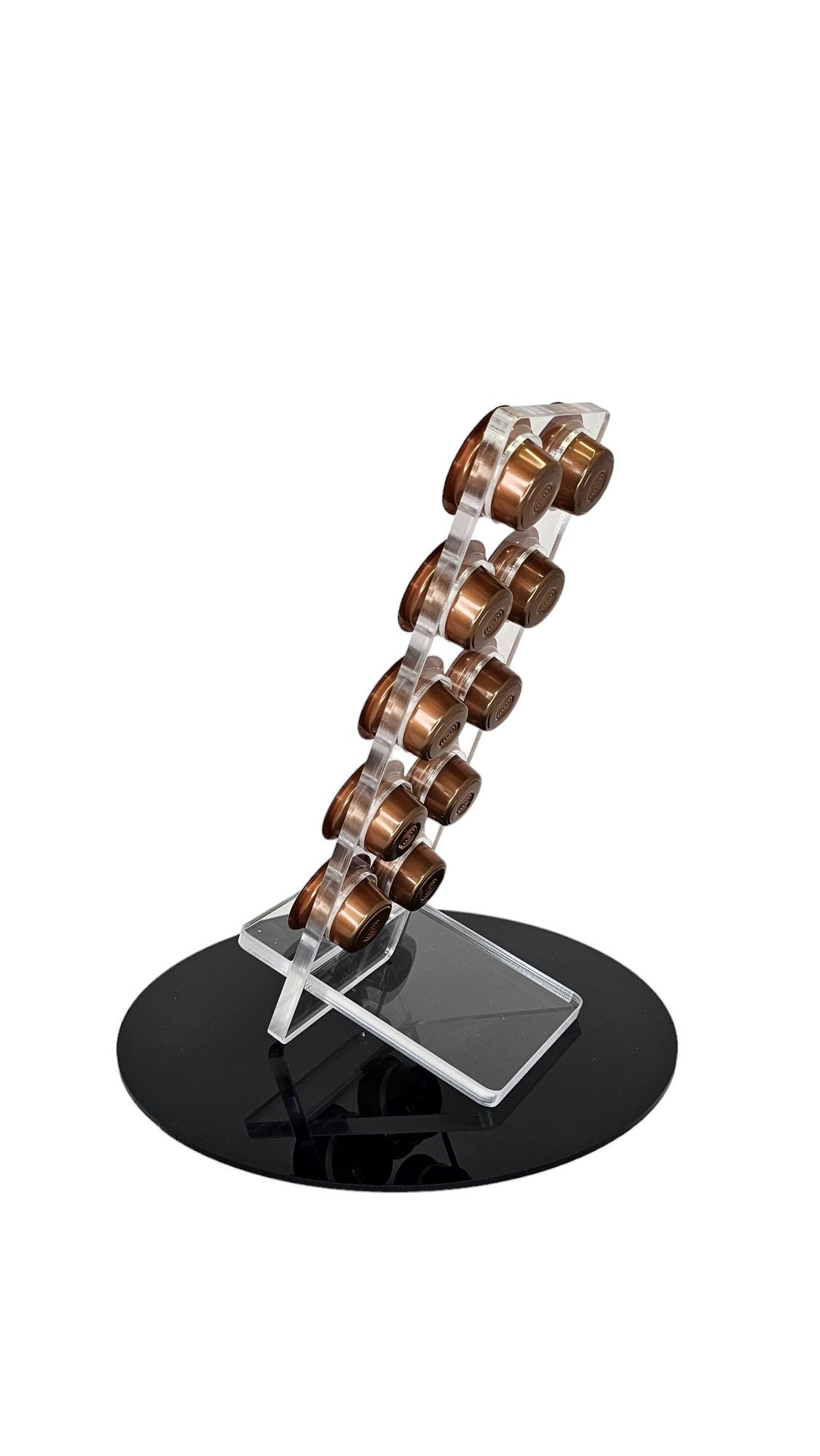 Porte-capsules de café pour 10 capsules de café, distributeur de capsules, support de capsules, porte-capsules de café, cuisine, capsule de café, port