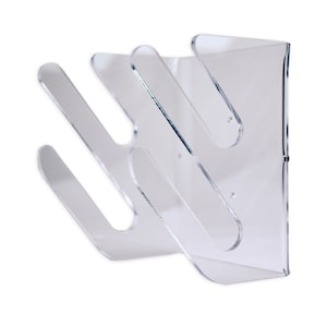 Skateboard Wall Mount Double Compact for Wakeboard Kiteboard Snowboard Longboard made of acrylic glass 5 mm GS high-quality solid