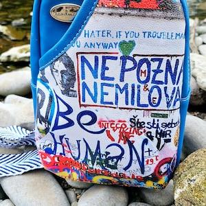 Sling Bag - Handmade Sling Back Pack - The Rosie Sling Bag