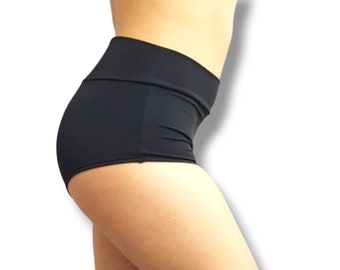 Damen Pole Dance Shorts / Metallic glänzendes Lackleder / Hot Shorts / Workout-Shorts für Erwachsene / Shorts mit hoher Taille / Hosen / Rave, Party Club!