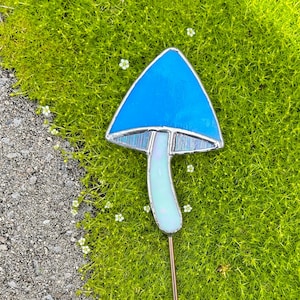 Glass Mushroom Planter Decor