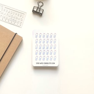 Sticker Bullet Journal Boire de l'eau I Icon Sticker self care Sticker pink BuJo Sticker water bottle