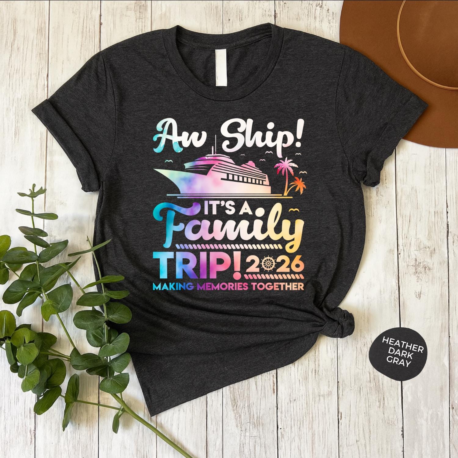 Family Cruise Shirt 2026, Aw Ship It’s a Family Trip Shirt, Matching ...