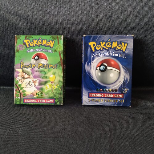 wizards of the coast pokemon trading card game TCG: Vintage Pikachu and Mewtwo Sealed Deck Box When Wizards Made the Pokemon