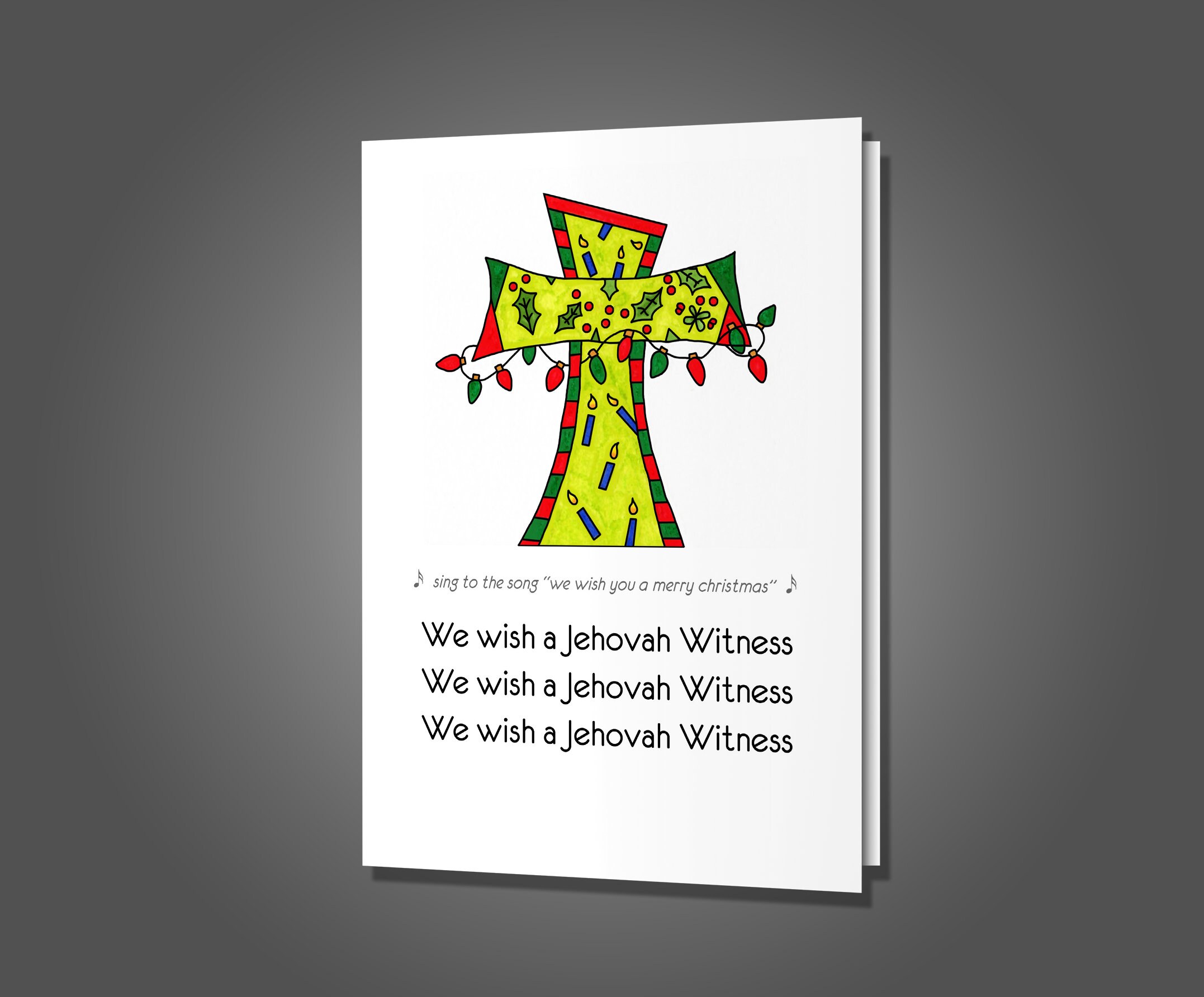 Jehovah Witness Visit Christmas Card Funny Adult Humor Card - Etsy Jehovah Witness Visit Christmas Card Funny Adult Humor Card - Etsy