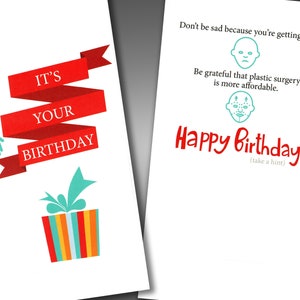 Get Plastic Surgery - BIRTHDAY (Clearance)