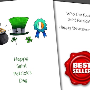 Who is St. Patrick? St. Patrick&#39;s Day Card, Funny St. Patrick Card, Funny Irish Card