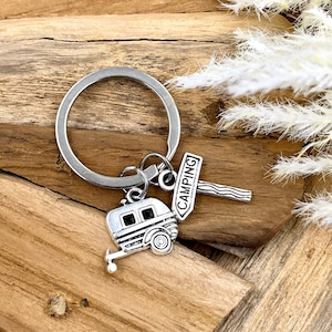 Keychain camping car