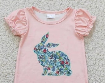 Boutique Girls Baby Bunny Romper Easter Spring NEW