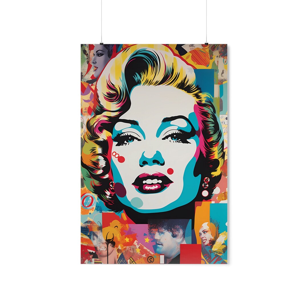 Midcentury Pop Art Print Poster Wall Art Midcentury Poster Etsy