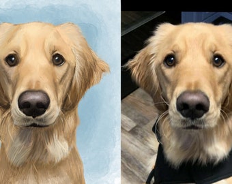 Digital Painting - Pet Portrait