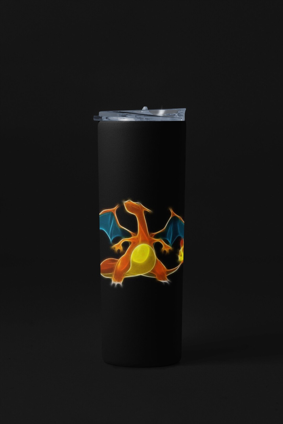 Pokemon Charmander, Charizard, Charmeleon, 20 Oz Straight 20oz Tapered