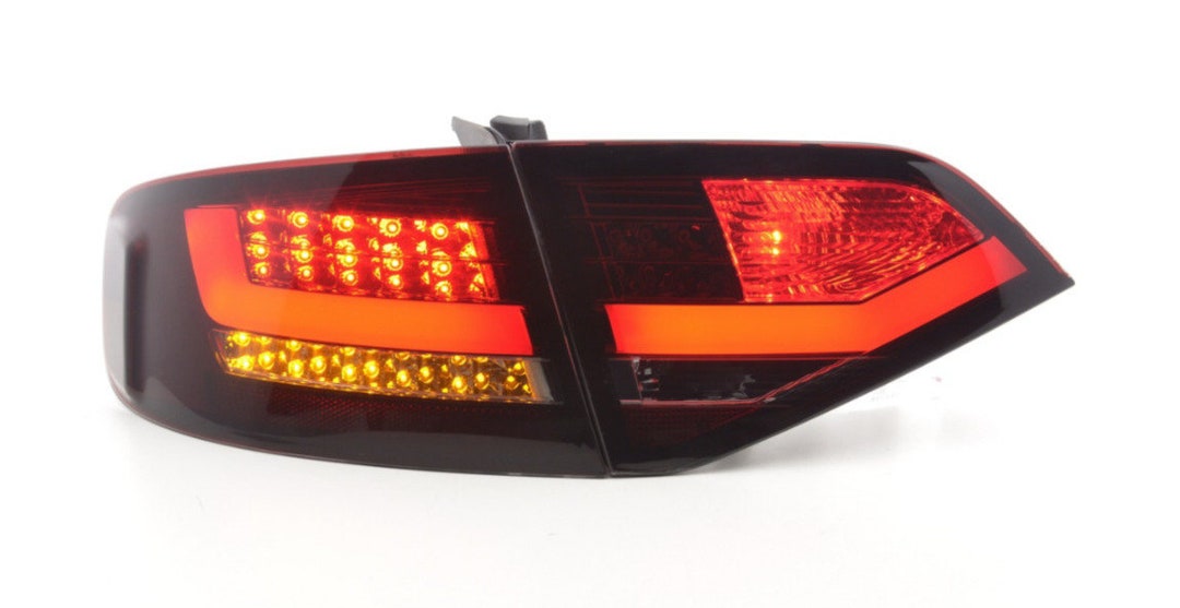 FK Pair LED Lightbar DRL Rear Lights Mercedes Benz A-Class 176 2012-2014 Black Smoke LHD
