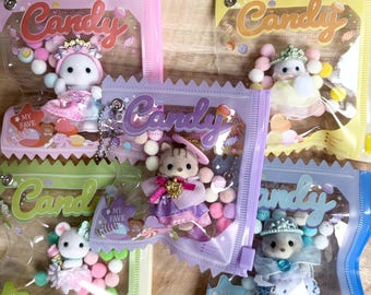 Sylvanian Families/Calico Critters Carry Case Keychains