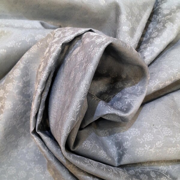 Silk Jacquard Fabric Etsy