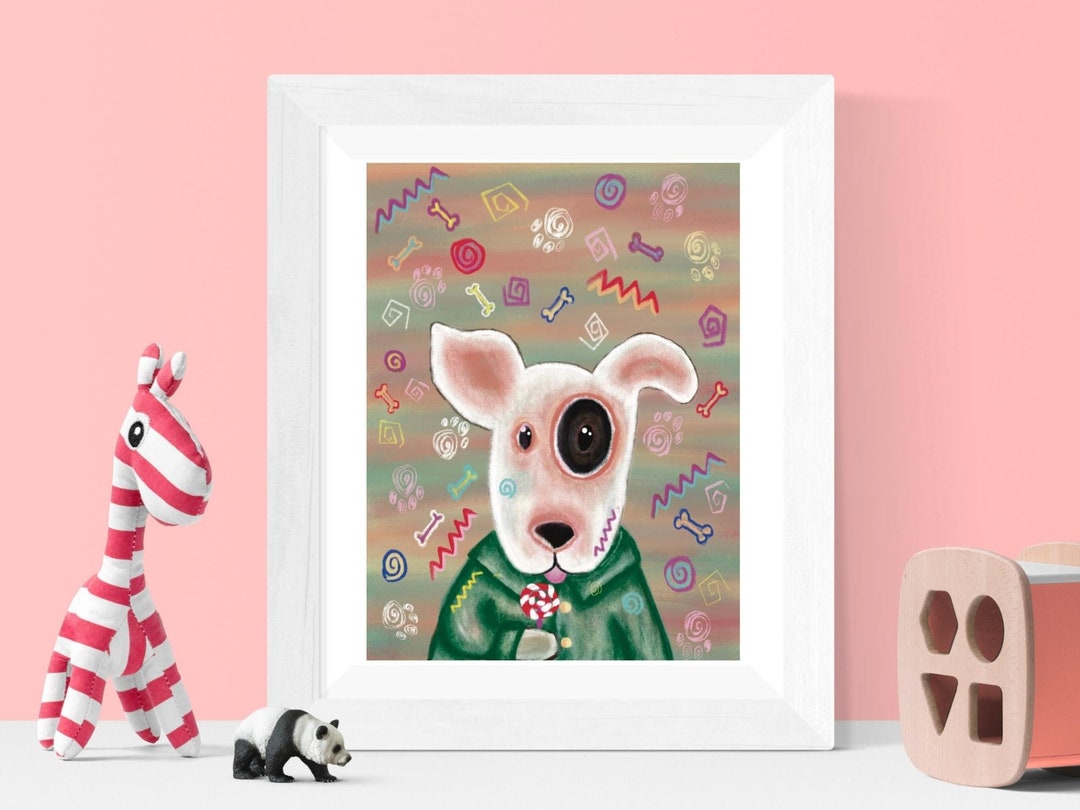 cute-animal-wall-art-nursery-wall-art-dog-print-dog-nursery-etsy