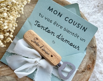 Uncle pregnancy announcement with bottle opener uncle of love gift uncle, my brother, my friend, my cousin