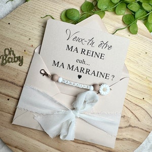 Annonce grossesse marraine amie, cousines, soeurs, porte clé pompon + carte