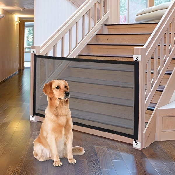 Dog Isolation Gate, Baby Safety Fence, pet-baby Security Barriers, Folding Pet Surrounder, Puppy- baby gate, pet gate