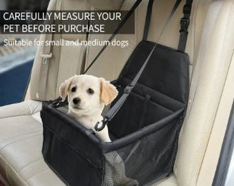 Housse de siège de voiture pour chien de voyage hamac pliant sac de transport pour animaux de compagnie transportant pour chats chiens transportin perro autostoel hond