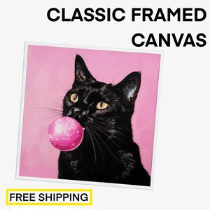 Classic framed canvas