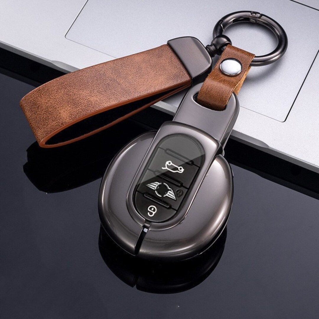 Zinc Alloy Car Key Case Remote Smart Key Fob Case Shell Cover for MINI