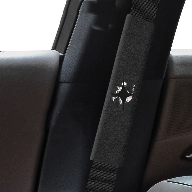 Carbon Fiber Auto Sitz Gürtel Schulter Pad Abdeckung Comfort